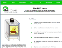 Tablet Screenshot of fhtstoves.com